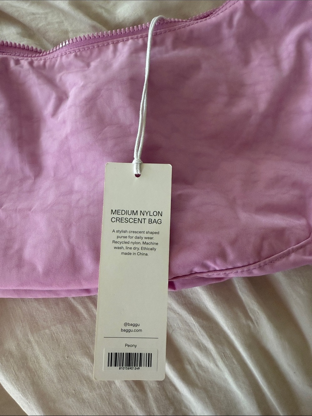 BAGGU peony medium crescent bag - Picture 2 of 8